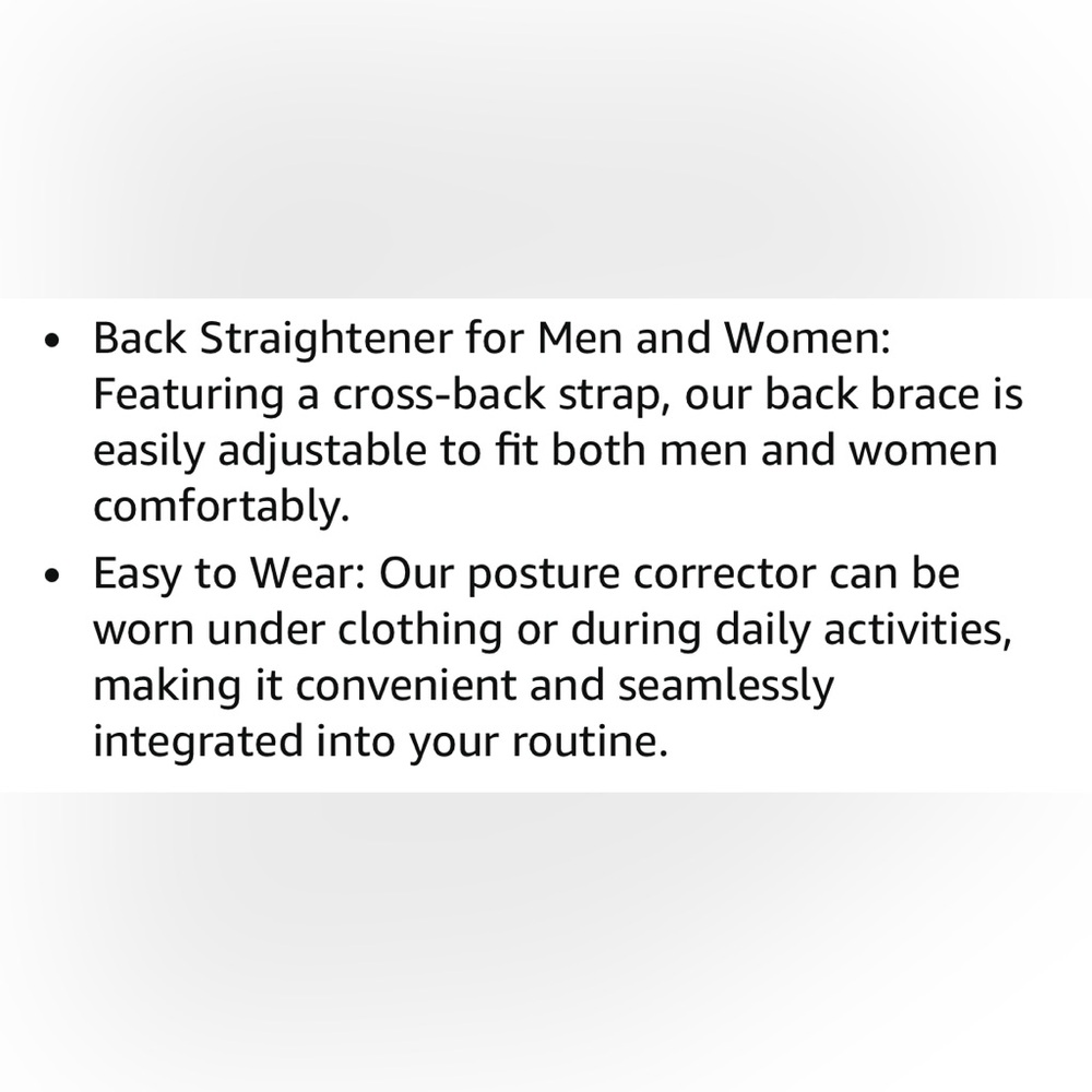 NEW! POSTURE CORRECTOR - Picture 6 of 9